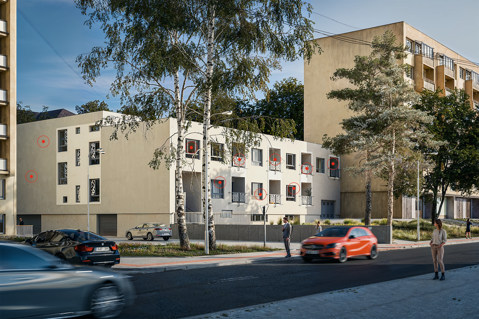 Rezidence Koloredov BYTY ulice